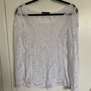 White Lace Top